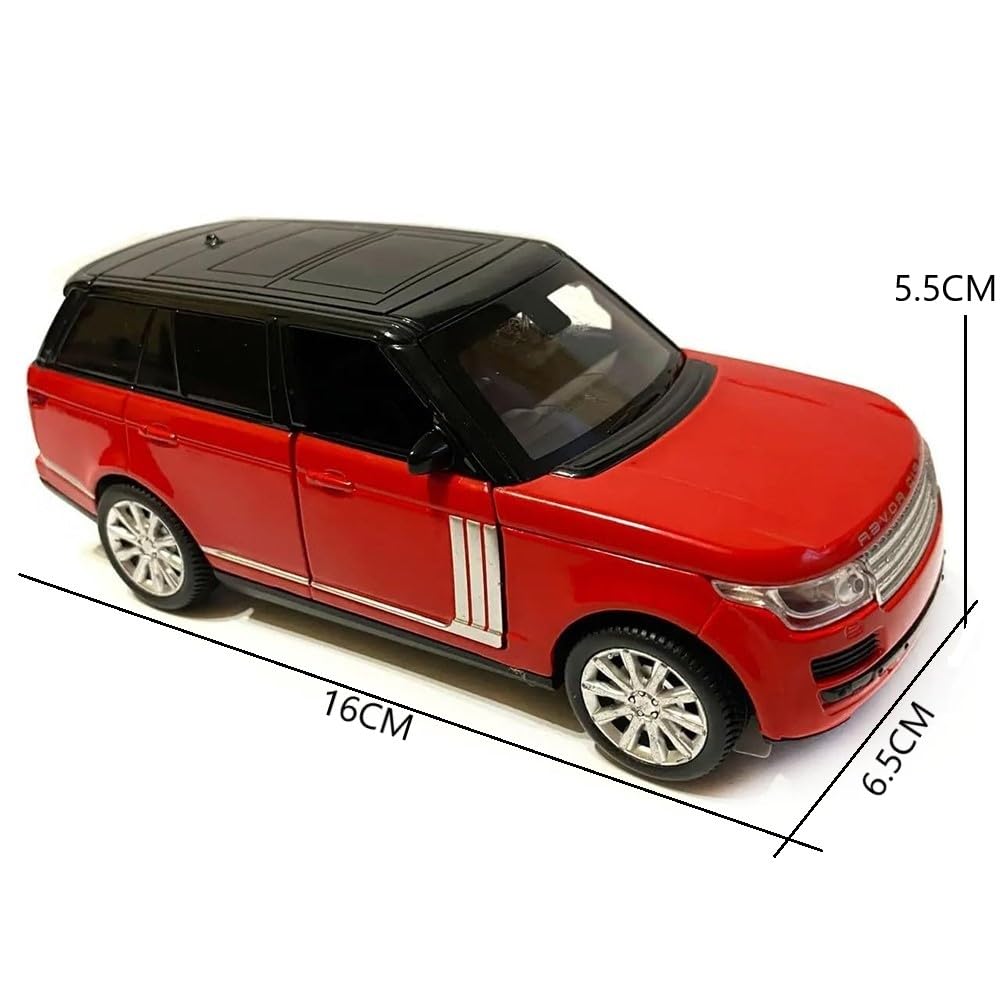 Land Rover Range Rover Metal Car Toys For Kids 1:32 [Red]